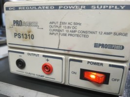 Pro Power DC regulated power supply PS1310, 13,8v dc (5)